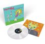 Text: "BUTTHOLE" und "AFTER THE ASTRONAUT". 
Eine Schallplatte, surreale Illustrationen mit einem Außerirdischen und einer Katze., LP
