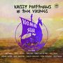 "KRISSY MATTHEWS & THE VIKINGS" und "ROCK AND ROLL SOLDIER" auf einem Wikinger-Schiff in lila Illustration., LP