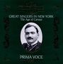 : Great Singers in New York, CD
