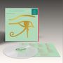 "The Alan Parsons Project", "Eye in the Sky", grün mit goldener Abbildung des Horusauges. Vinyl liegt davor.