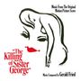 „The Killing of Sister George“, Musik komponiert von Gerald Fried. Künstlerische Illustration eines stilisierten Gesichts und Körpers., CD