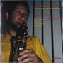 "MONSOON Gary Bartz Quartet" und Namen: Gary Bartz, Butch Lacy, Clint Houston, Billy Hart. Ein Mann spielt Saxofon., LP