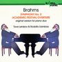 Johannes Brahms: Symphonie Nr.2 f.Klavier 4-händig, CD