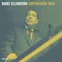 DUKE ELLINGTON COPENHAGEN 1964. Ein Mann in Anzug, retrofarbene Töne, schaut leicht nach links. Links unten ein nicht lesbares Logo., CD