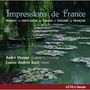"Impressions de France" mit Komponisten: Debussy, Saint-Saëns. André Moisan Klarinette. Seerosenteich in ruhiger Umgebung., CD