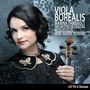 "Viola Borealis, Marina Thibeault, Orchestre de l'Agora, Nicolas Ellis, Vasks McKiver Telemann" steht. Frau hält Bratsche.
