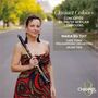 Texte: "Clarinet Colours", "Concertos by South African Composers", "Maria du Toit", "Cape Town Philharmonic Orchestra", "Arjan Tien". Eine Frau hält eine Klarinette, trägt ein buntes Kleid, lächelt. Logo unten rechts., CD