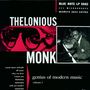 Thelonious Monk: The Genius Of Modern Music Vol. 1, CD