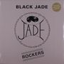 BLACK JADE, JADE, ROCKERS in stilisierter Schrift. Kreisförmiges Logo mit Ornamenten. Sticker: "OBSCURE UK ROOTS REGGAE FROM 1975"., LP
