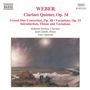 Carl Maria von Weber (1786-1826): Klarinettenquintett op.34, CD