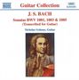 Johann Sebastian Bach (1685-1750): Sonaten BWV 1001,1003,1005 für Gitarre, CD