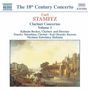 Carl Stamitz (1745-1801): Sämtliche Klarinettenkonzerte Vol.1, CD