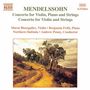 Felix Mendelssohn Bartholdy: Konzert d-moll für Violine,Klavier,Orchester, CD