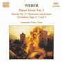 Carl Maria von Weber (1786-1826): Klavierwerke Vol.3, CD