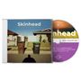 Cover einer CD mit "Skinhead" und "It's a beautiful day, what a beautiful day." Im Hintergrund eine Vorstadt mit Mülltonnen., CD