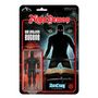 "Night Demon", "Axe Wielding Eugene", "Curse of the Damned". Figur: maskierter Mann mit Axt. Mystische Illustration.