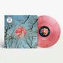 "THEY MIGHT BE GIANTS, GLEAN" auf Hülle mit kahlen Bäumen. Rote Vinylplatte zeigt eine Faust mit 'A'.