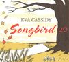 „Eva Cassidy Songbird 20“. Illustration: großer Baum, Bach, Weizenfeld, Vogel auf einem Ast, fallende Blätter., CD