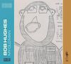 Text: "Bob Hughes, My Old Man, 010CD." Zeichnung eines stilisierten Gesichts, links blauer Streifen, rechts brauner Streifen., 2 CDs