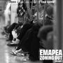 Text: "STEREO AT ITS BEST...WHEN YOU HEAR IT ON COLD BUSTED. EMAPEA ZONING OUT VOLUME 1."
Schwarz-weiß Foto einer U-Bahn., LP
