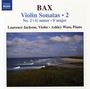 Arnold Bax (1883-1953): Violinsonaten Vol.2, CD