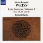 Silvius Leopold Weiss (1687-1750): Lautensonaten Vol.8, CD