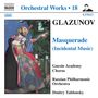 Alexander Glasunow (1865-1936): Masquerade (Bühnenmusik), CD