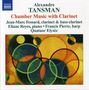 Alexandre Tansman (1897-1986): Kammermusik mit Klarinette, CD