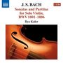 Johann Sebastian Bach: Sonaten & Partiten für Violine BWV 1001-1006, CD,CD