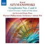 Karol Szymanowski (1882-1937): Symphonien Nr.1 & 4, CD, CD