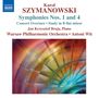 Karol Szymanowski (1882-1937): Symphonien Nr.1 & 4, CD