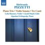 Ildebrando Pizzetti: Trio für Violine,Cello & Klavier, CD