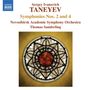Serge Tanejew: Symphonien Nr.2 & 4, CD, CD