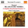 Manuel Blasco De Nebra: Sämtliche Klaviersonaten Vol.3, CD