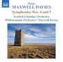 Peter Maxwell Davies (1934-2016): Symphonien Nr.4 & 5, CD