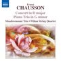 Ernest Chausson (1855-1899): Konzert für Klavier,Violine & Streichquart.op.21, CD