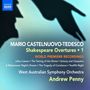 Mario Castelnuovo-Tedesco (1895-1968): Shakespeare-Ouvertüren Vol.1, CD