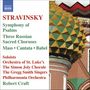 Igor Strawinsky: Psalmensymphonie, CD