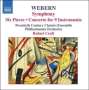 Anton Webern (1883-1945): Symphonie op.21, CD