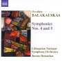 Osvaldas Balakauskas (geb. 1937): Symphonien Nr.4 & 5, CD