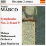 Tomas Marco (geb. 1942): Symphonien Nr.2,8,9, CD