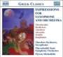 Theodore Kerkezos - Impressions for Saxophone & Orchestra, CD