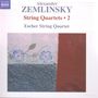 Alexander von Zemlinsky (1871-1942): Streichquartette Vol.2, CD