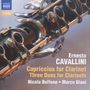 Ernesto Cavallini: Capricen für Klarinette solo, 2 CDs