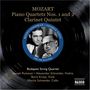 Wolfgang Amadeus Mozart: Klavierquartette Nr.1 & 2, CD