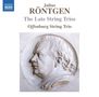 Julius Röntgen (1855-1932): Streichtrios Nr.13-16, CD