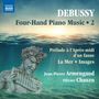 Claude Debussy: Klavierwerke zu vier Händen Vol.2, CD