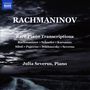 Sergej Rachmaninoff (1873-1943): Lied-Transkriptionen für Klavier, CD