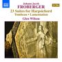 Johann Jacob Froberger (1616-1667): 23 Cembalosuiten aus Libri 1-4, 2 CDs