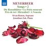 Giacomo Meyerbeer (1791-1864): Lieder Vol.2, CD